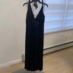 NWT! Banana Republic Elegant Black Halter Dress